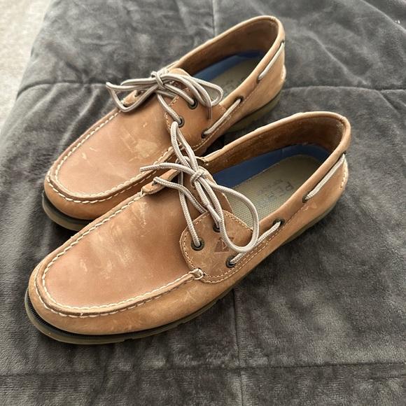 Mens Sperrys Tan Boat Shoe size 10.5 - Picture 5 of 6